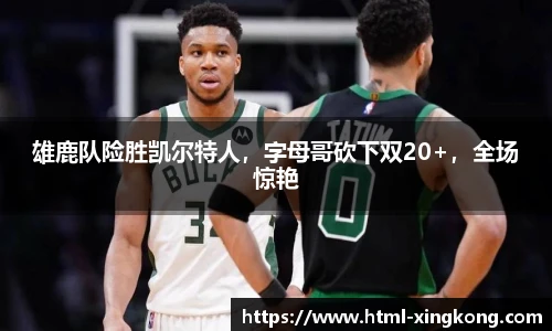 雄鹿队险胜凯尔特人，字母哥砍下双20+，全场惊艳
